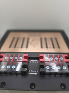 HHD 8 Channel Aluminum Speaker Input Plate with Passive Logarithmic Dyno