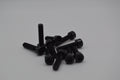 M6 x 1.0 x 25mm Anodized Aluminum SHCS Hex Machine Screws