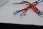 14 Gauge Heavy-Duty Stranded Wire Leads - Piggyback to Female Quick Disconnect