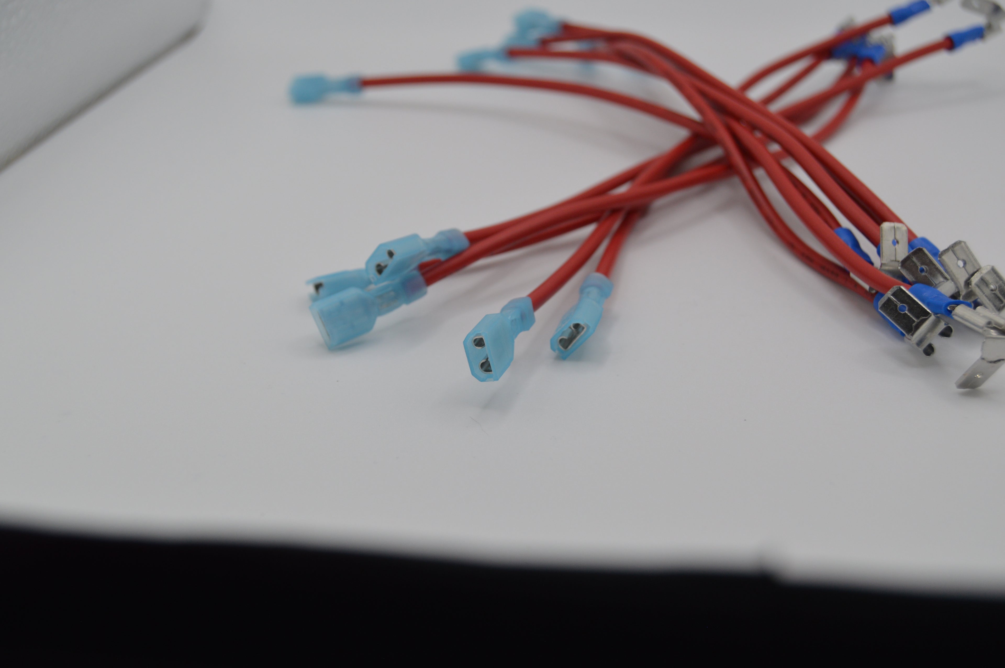 14 Gauge Heavy-Duty Stranded Wire Leads - Piggyback to Female Quick Disconnect
