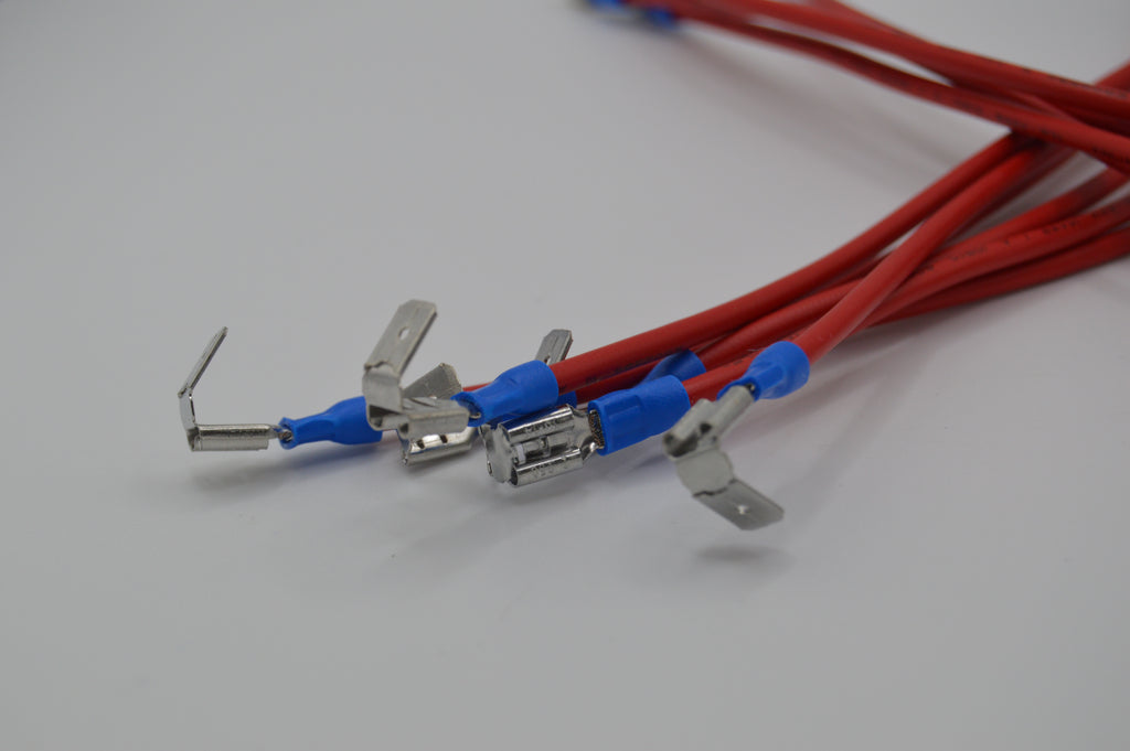 14 Gauge Heavy-Duty Stranded Wire Leads - Piggyback to Piggyback