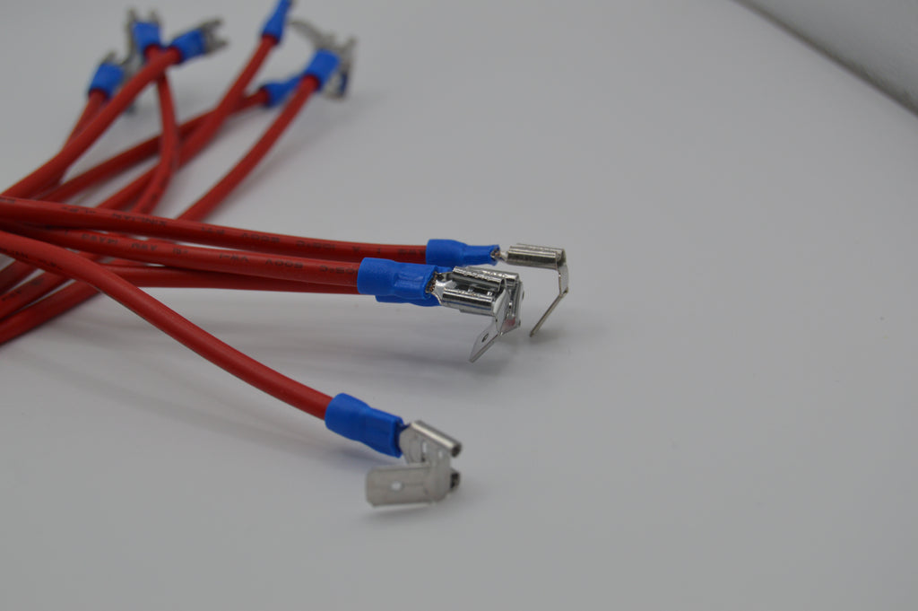 14 Gauge Heavy-Duty Stranded Wire Leads - Piggyback to Piggyback
