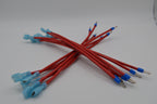 14 Gauge Heavy-Duty Stranded Wire Leads - Female Quick Disconnect To Ferrule