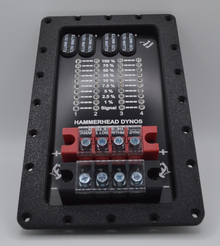 HHD 4 Channel Speaker Input Plate with Logarithmic Dyno