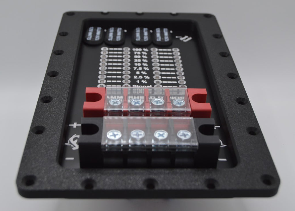 HHD 4 Channel Speaker Input Plate with Logarithmic Dyno