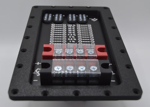 HHD 4 Channel Speaker Input Plate with Logarithmic Dyno