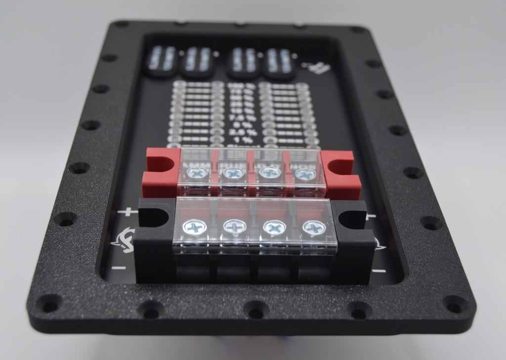 HHD 4 Channel Speaker Input Plate with Logarithmic Dyno