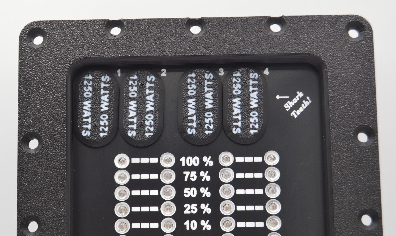 HHD 4 Channel Speaker Input Plate with Logarithmic Dyno