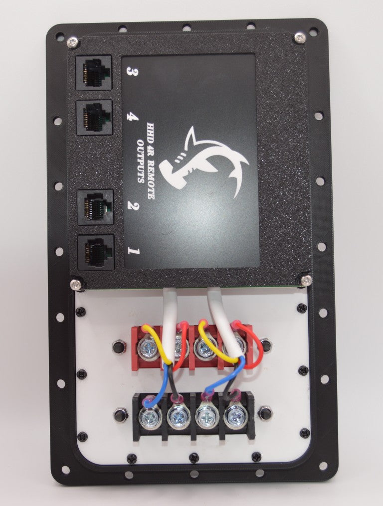 HHD 4 Channel Speaker Input Plate with Logarithmic Dyno