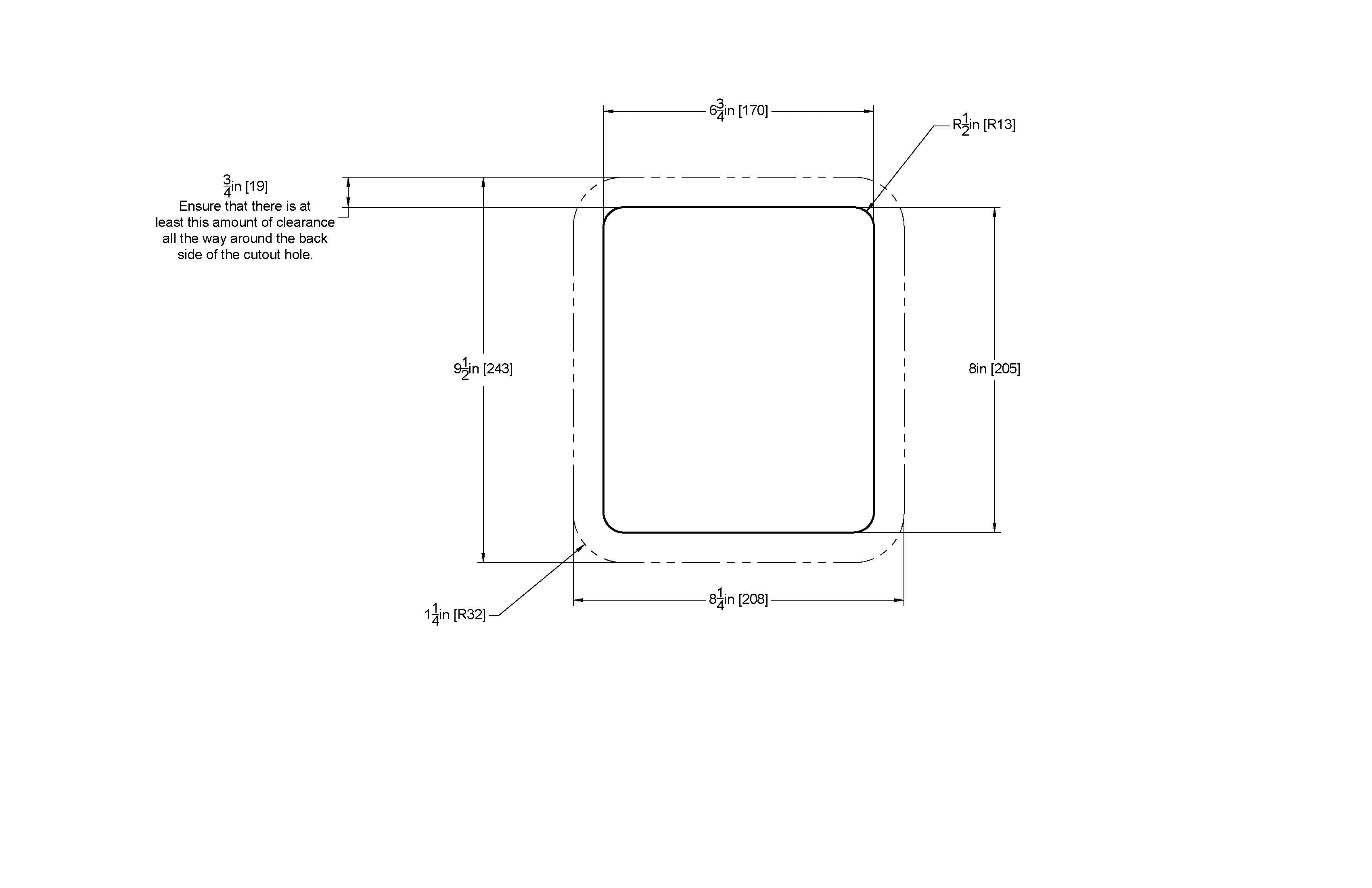 HHD-FM Flush Mount Kit
